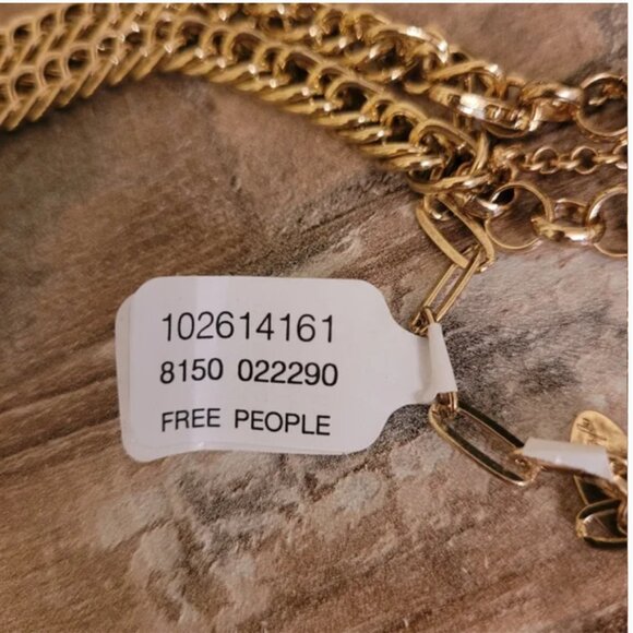 Free People NWT Catriona Bohemian-inspired Necklace With Large Pendant - Picture 6 of 7